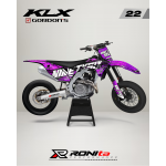 Decal 400 Micron Kawasaki KLX Gordon